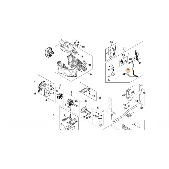 STIHL   Wiązka kabli FA01 440 3003